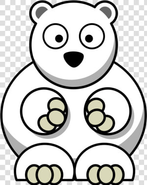 Polar Bear Giant Panda American Black Bear Cartoon   Cartoon Polar Bear Png  Transparent Png