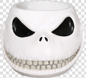 Jack Skellington Candy Bowl   Jack Skeleton Nightmare Before Christmas Large Head  HD Png Download