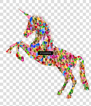 Iron On Rainbow Unicorn Clipart   Png Download   Free Unicorn  Transparent Png