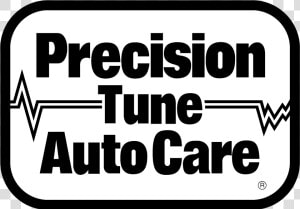 Precision Tune Auto Care Logo Black And White   Precision Tune Auto Care Logo Png  Transparent Png