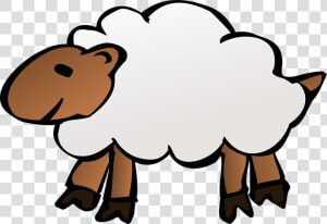 Free Vintage Baby Lamb Clipart Free Pretty Things For   Small Sheep Cartoon  HD Png Download