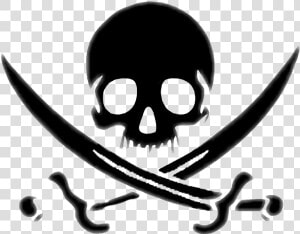 Jolly Roger Png File   Black Pearl Jolly Roger  Transparent Png