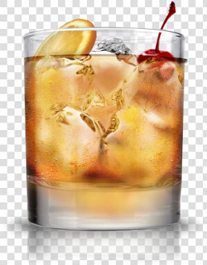 Transparent Drink Splash Png   Old Fashioned Cocktail Png  Png Download