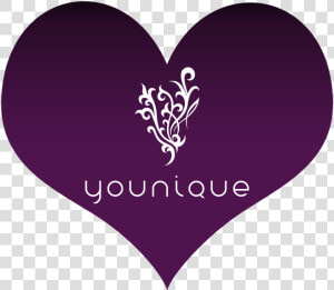 Younique Logo In Heart   Younique Logos  HD Png Download