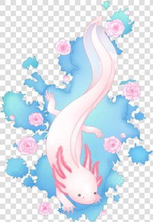 Axolotl Backgrounds  HD Png Download