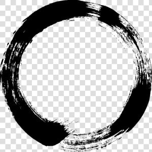 Circle Png   Brush Stroke Enso Circle  Transparent Png