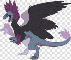 Hydreigon   Illustration  HD Png Download