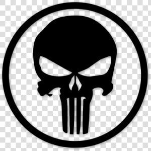 Punisher Skull Circle   Png Download   Punisher Skull  Transparent Png