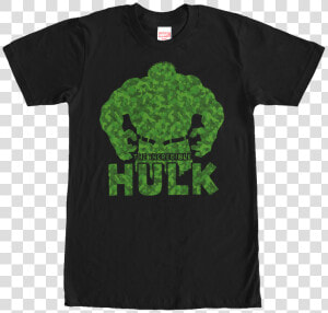 Camouflage Incredible Hulk T shirt   T shirt  HD Png Download