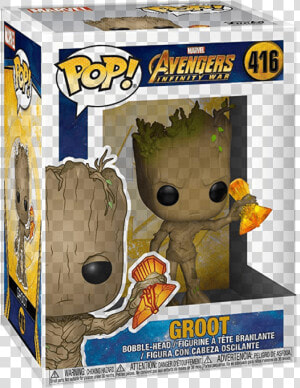 Funko Pop Groot Stormbreaker  HD Png Download