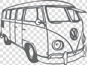 Volkswagen Beetle Volkswagen Type 2 Bus   Vw Bus Vektor  HD Png Download