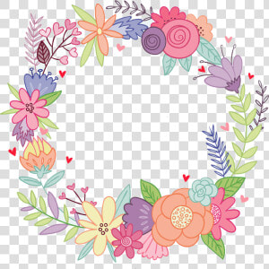 Corona Flores Dibujo Png  Transparent Png