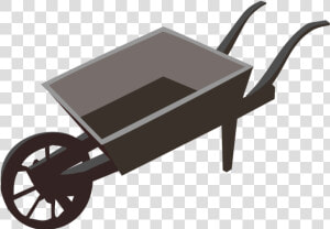 Wheelbarrow Computer Icons Garden Cart  HD Png Download