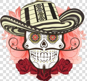 Cinco De Mayo Skull   5 De Mayo Skull  HD Png Download