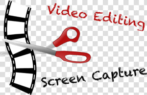 Video Editing Screen Capture Software   Film Roll Clip Art  HD Png Download