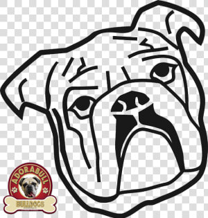 Adorabull Bulldogs Adorebulldogs Twitter Png English   Kartun Anjing Bulldog  Transparent Png