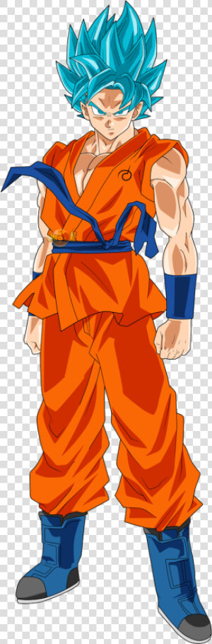 Goku Ssj Dios Azul Png  Transparent Png