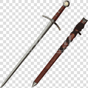 Transparent Longsword Png   Middle Ages Broadsword  Png Download