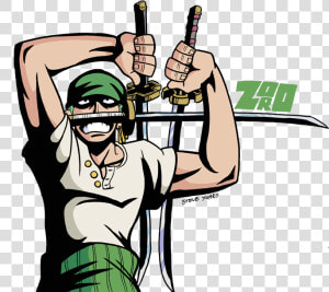 Tumblr M5kkqakv9z1qfjltjo1   Roronoa Zoro Dibujo  HD Png Download