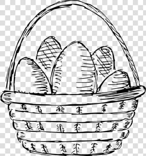 Dibujo De Canasta Pascua Para Colorear Ultra Coloring   Dibujo De Canasta Para Colorear  HD Png Download