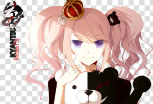 Anime аниме enoshima Junko danganronpa dangan Ronpa   Pink Pigtails Anime Danganronpa  HD Png Download