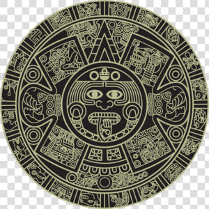 Transparent Calendrier Clipart   Mayan Calendar Clipart  HD Png Download