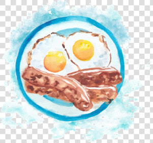 Fried Egg Breakfast And   Fried Egg  HD Png Download