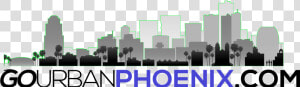 Go Urban Phoenix   Transparent Phoenix Skyline Png  Png Download