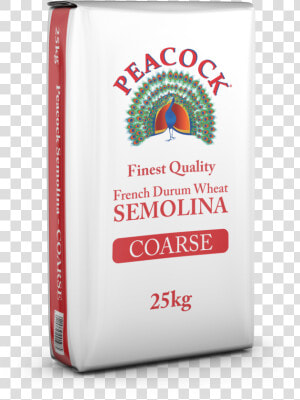 Peacock Semolina Course 25kg   Illustration  HD Png Download