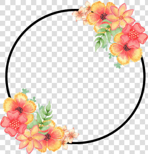  kpop  flower  overlay   Cuadro De Hojas Tropicales Png  Transparent Png