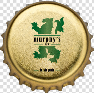 Murphy S Law Beer Bottle Cap   Bottle  HD Png Download