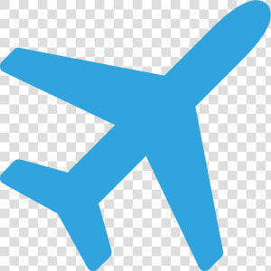 Transparent Airplane Icon Png   Blue Airplane Icon Png  Png Download