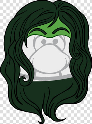 The She Hulk Club Penguin Wiki Fandom Powered By Wikia   She hulk  HD Png Download