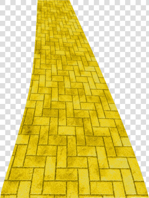 Yellow Road And Oz   Yellow Brick Road Cartoon  HD Png Download