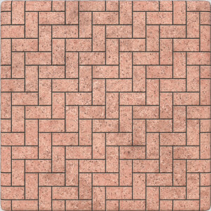 Red Brick Texture In Herringbone Pattern  Seamless   Brickwork  HD Png Download