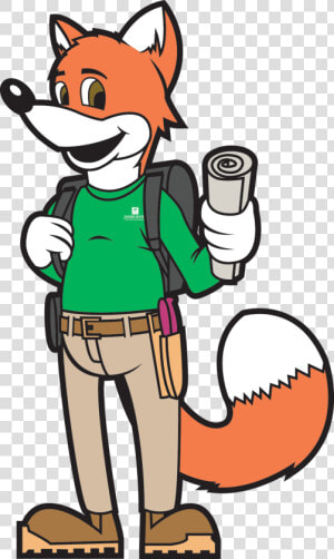 Pip The Fox   James River Ground Management  HD Png Download