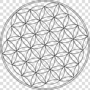 Symmetry monochrome Photography artwork   Contoh Mandala Yang Mudah Digambar  HD Png Download