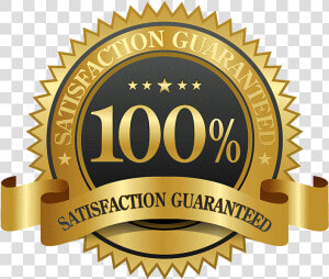 Cctv Services 100 Percent Satisfaction Guaranteed   Label  HD Png Download