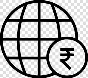 Globe Money Business Expansion Currency Rupee   Website Icon Png Pink  Transparent Png