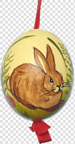 Easter Egg Hare Sitting In The Grass   Hare  HD Png Download