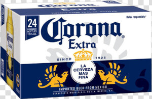 Corona Beer Png   Corona Extra 24 Pack  Transparent Png