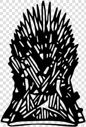 As Soldiers Of The Night Watch You Got A Raven Message   Game Of Thrones Iron Throne Drawing  HD Png Download