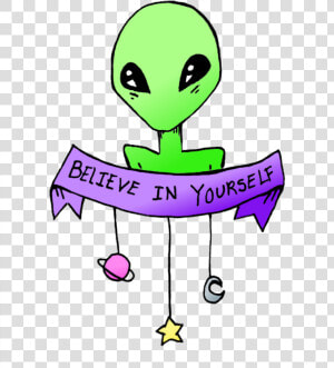  alien  freetoedit  space  galaxy ftestickers  sticker   Easy Simple Tumblr Drawings  HD Png Download