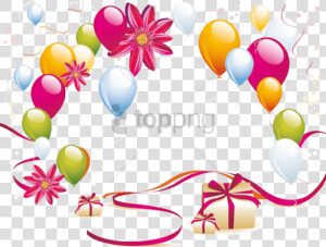 Free Png Gifts And Balloons Png Image With Transparent   Background Design With Balloons  Png Download