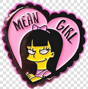 Transparent Mean Girl Clipart   Simpsons Mean Girl  HD Png Download