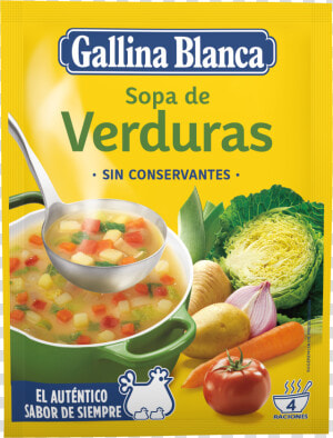 Sopa De Verduras   Gallina Blanca  HD Png Download