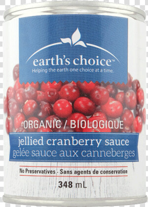 Earth  39 s Choice Cranberry Sauce  HD Png Download