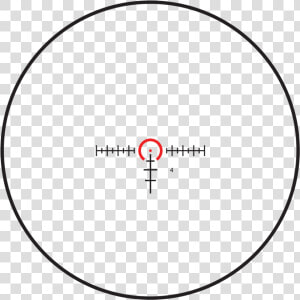 Red Dot Sight Reflector Sight Optics Circle   Circle Area  HD Png Download