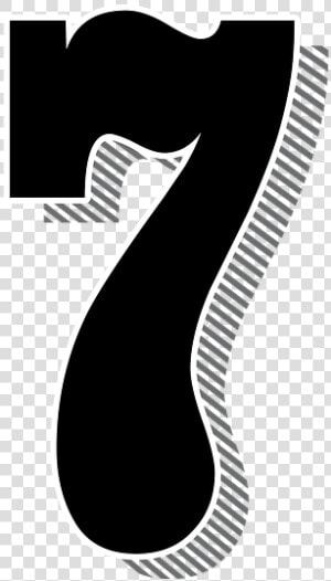 Numeros 7  HD Png Download