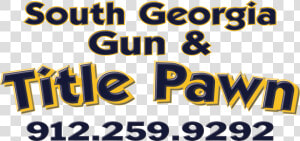 South Georgia Gun And Title Pawn  HD Png Download